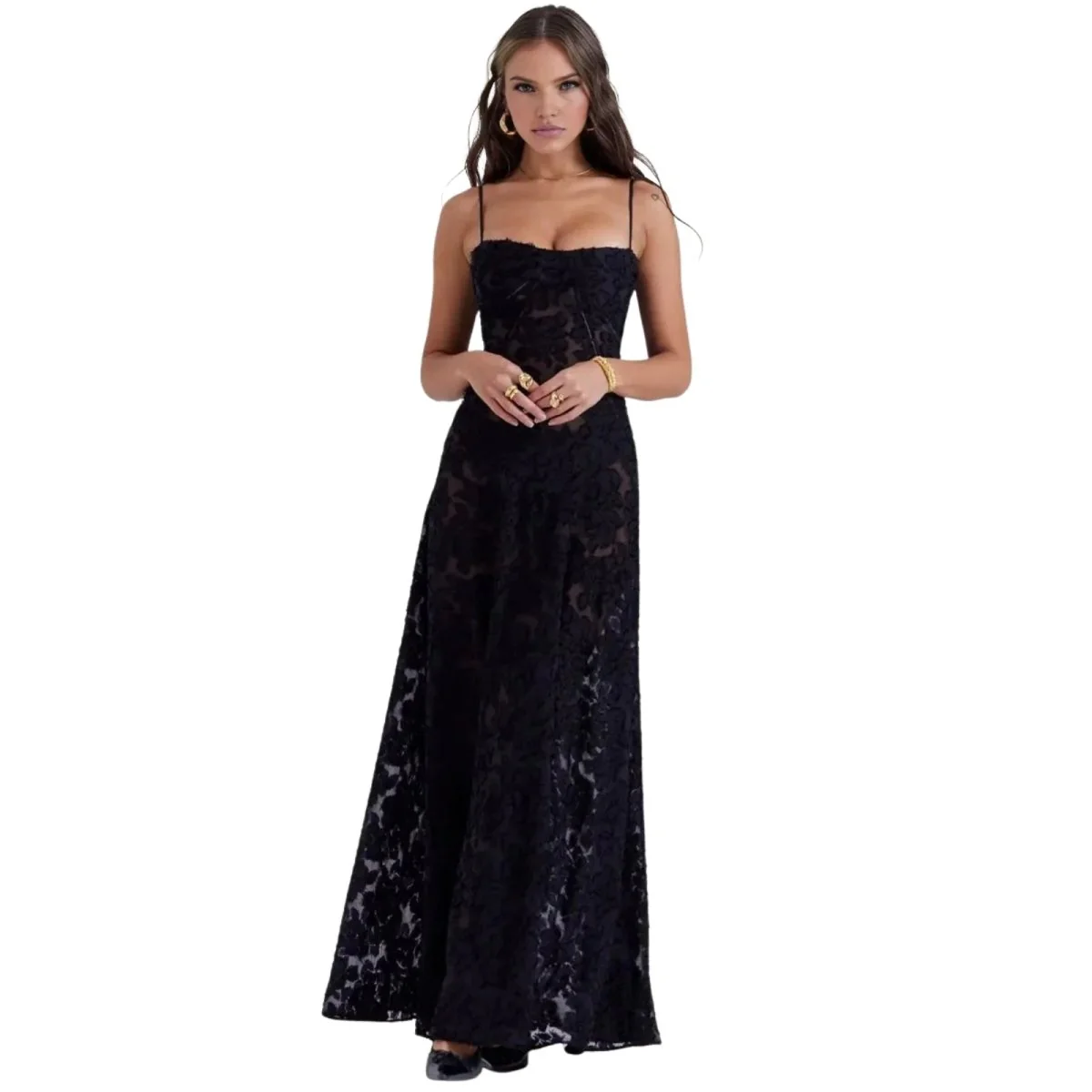 Ottilie | Women’s Elegant Maxi Wedding guest gown - Image 16