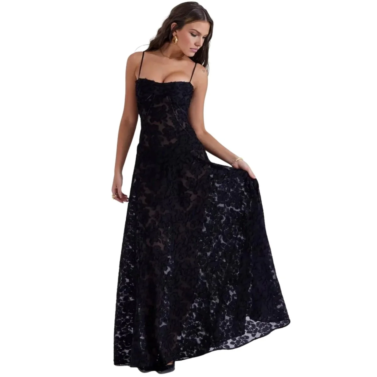 Ottilie | Women’s Elegant Maxi Wedding guest gown - Image 17