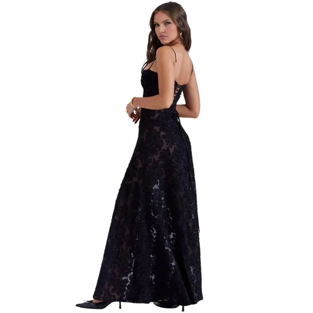 Ottilie | Women’s Elegant Maxi Wedding guest gown - Image 18