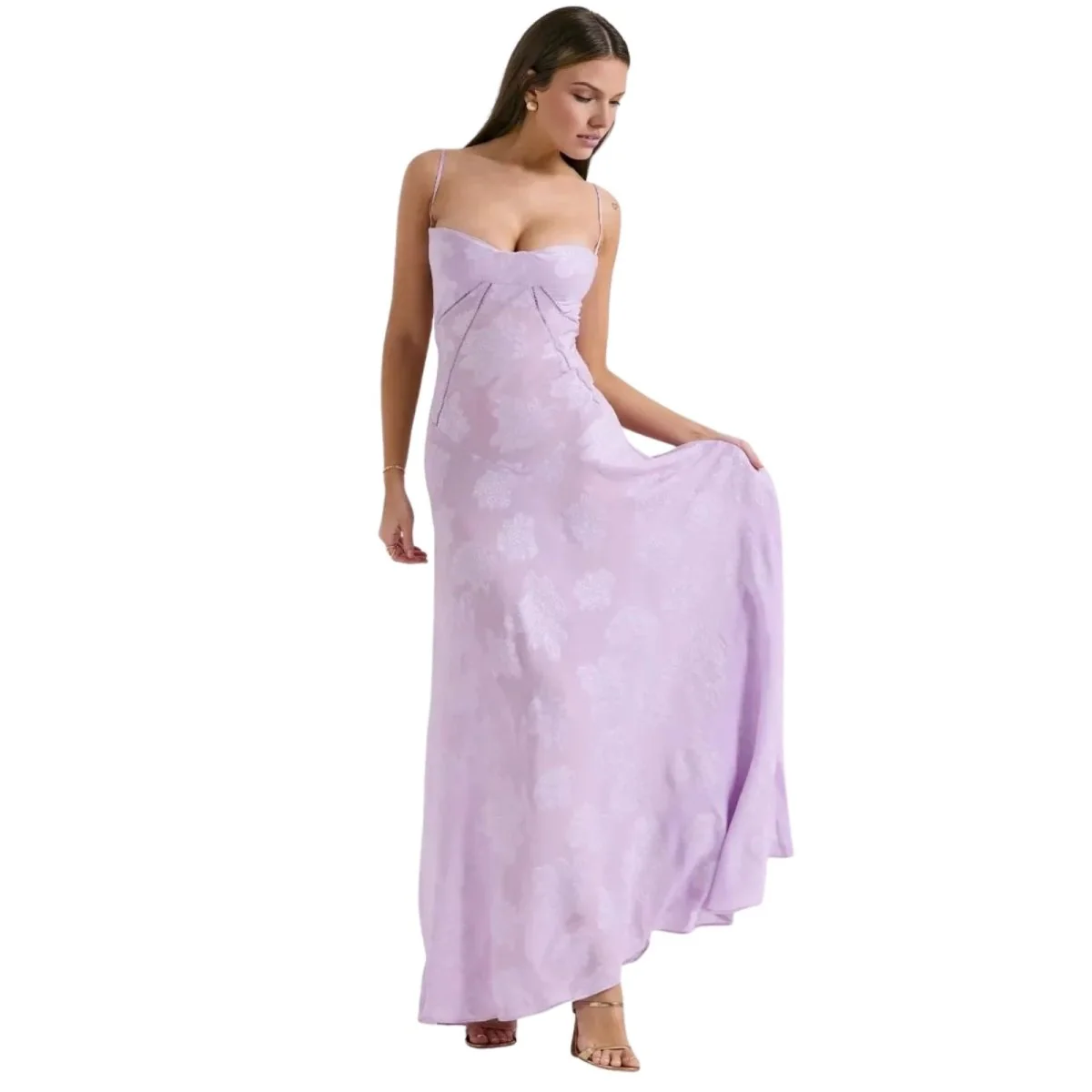 Ottilie | Women’s Elegant Maxi Wedding guest gown - Image 23
