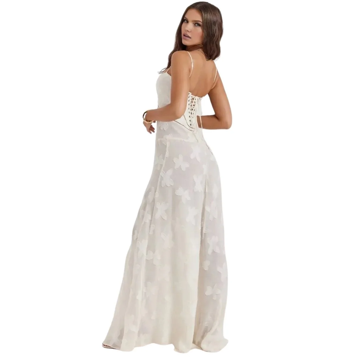 Ottilie | Women’s Elegant Maxi Wedding guest gown - Image 4