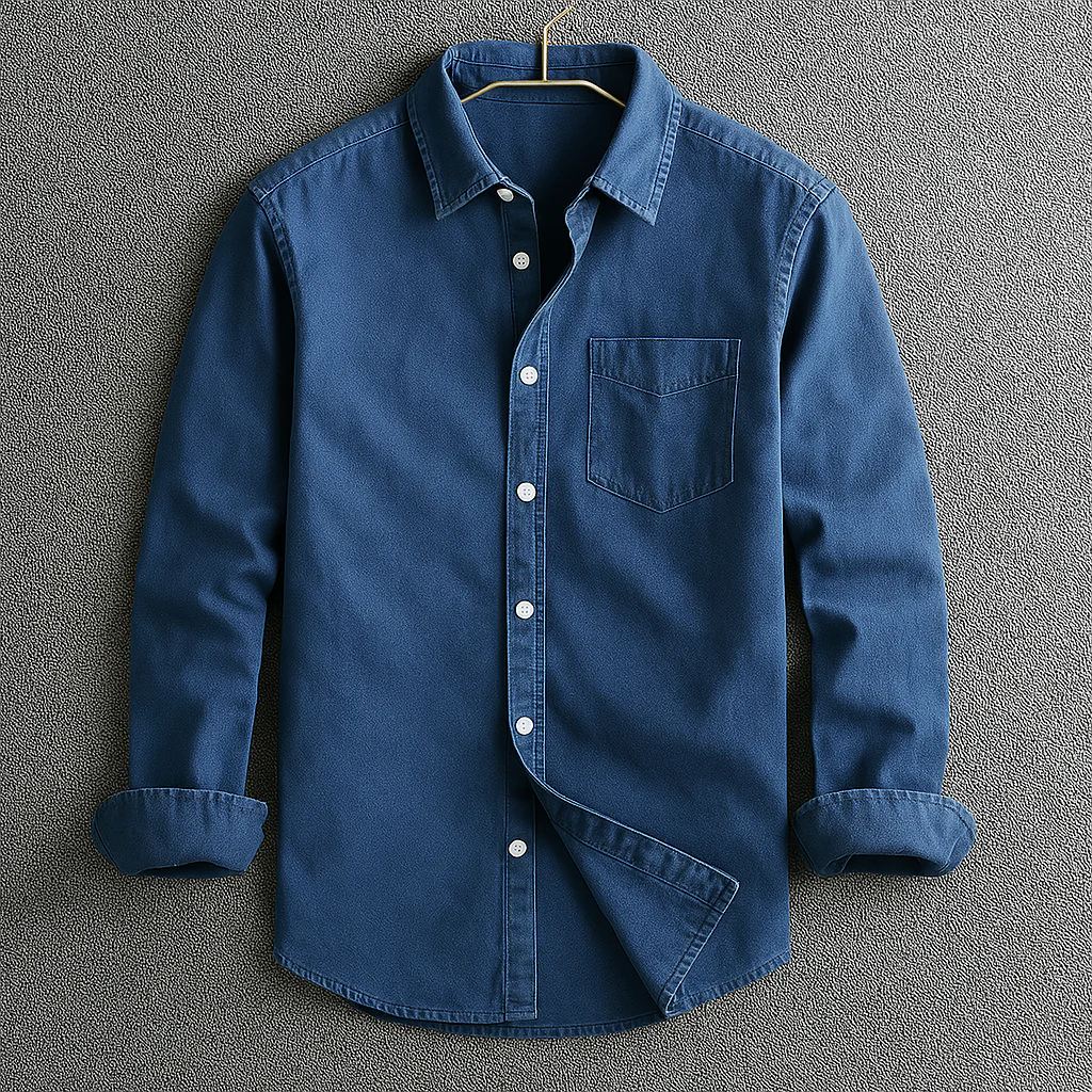 Reuben | Men's Classic Button Down Shirt with Turn-Down Collar - Image 3