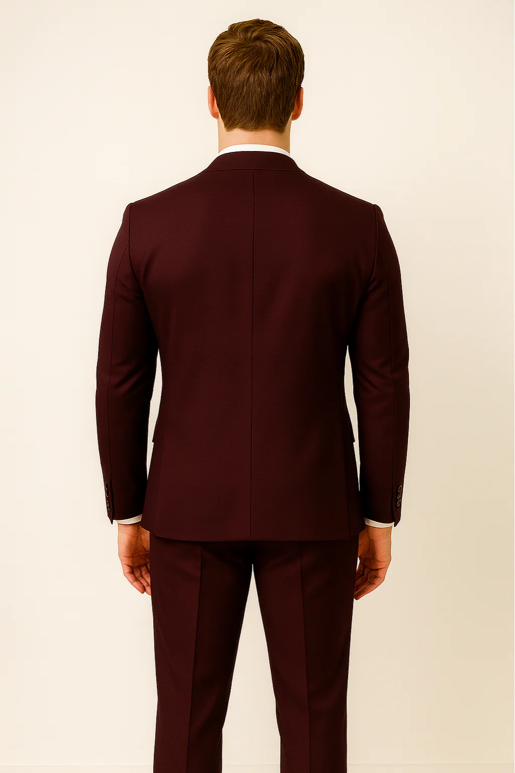 Simon | Men’s Spring Formal Three Piece Suit Set with Waistcoat - Image 5