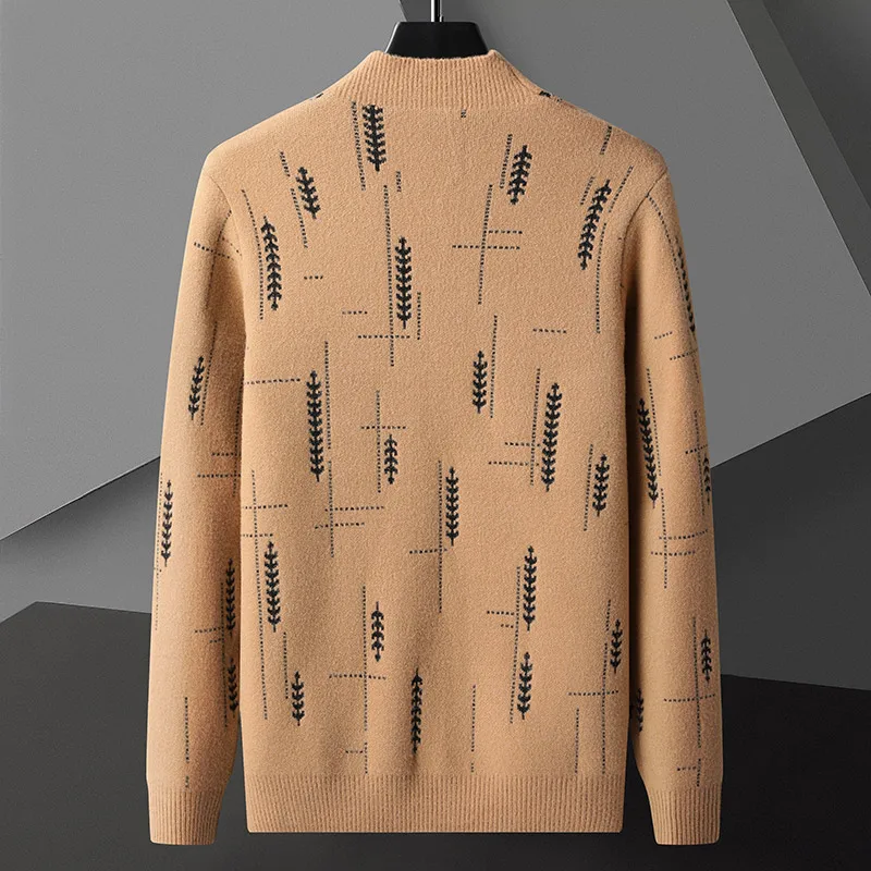 Spencer | Men’s Relaxed Cardigan with Patch Pockets - Image 4