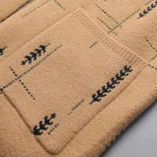 Spencer | Men’s Relaxed Cardigan with Patch Pockets - Image 6