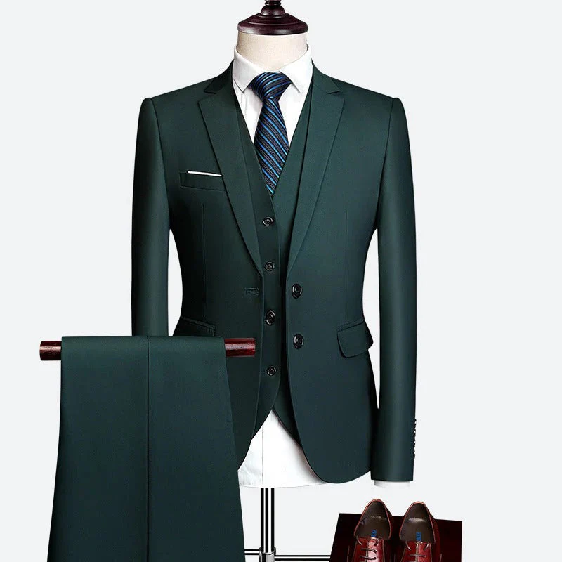 Theo | Men’s Spring 3-Piece Suit with Waistcoat - Image 11