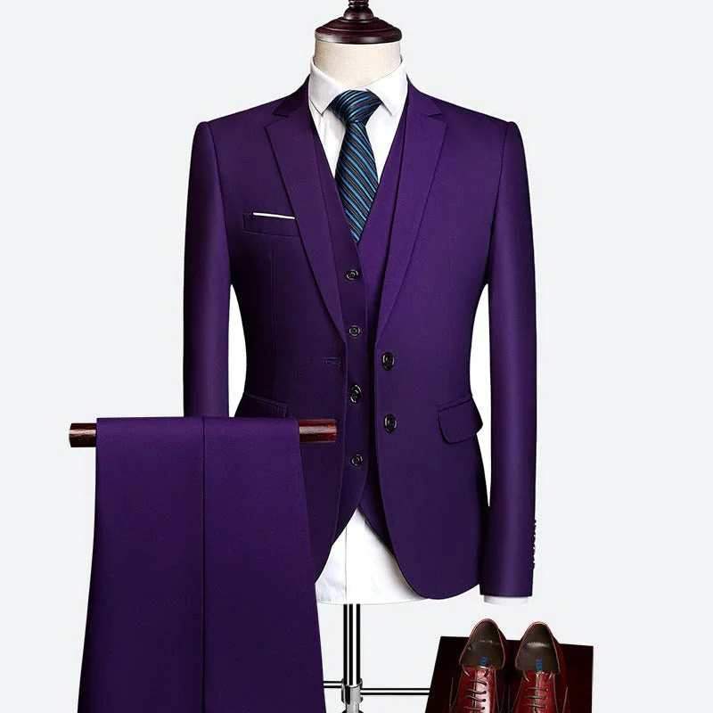 Theo | Men’s Spring 3-Piece Suit with Waistcoat - Image 12
