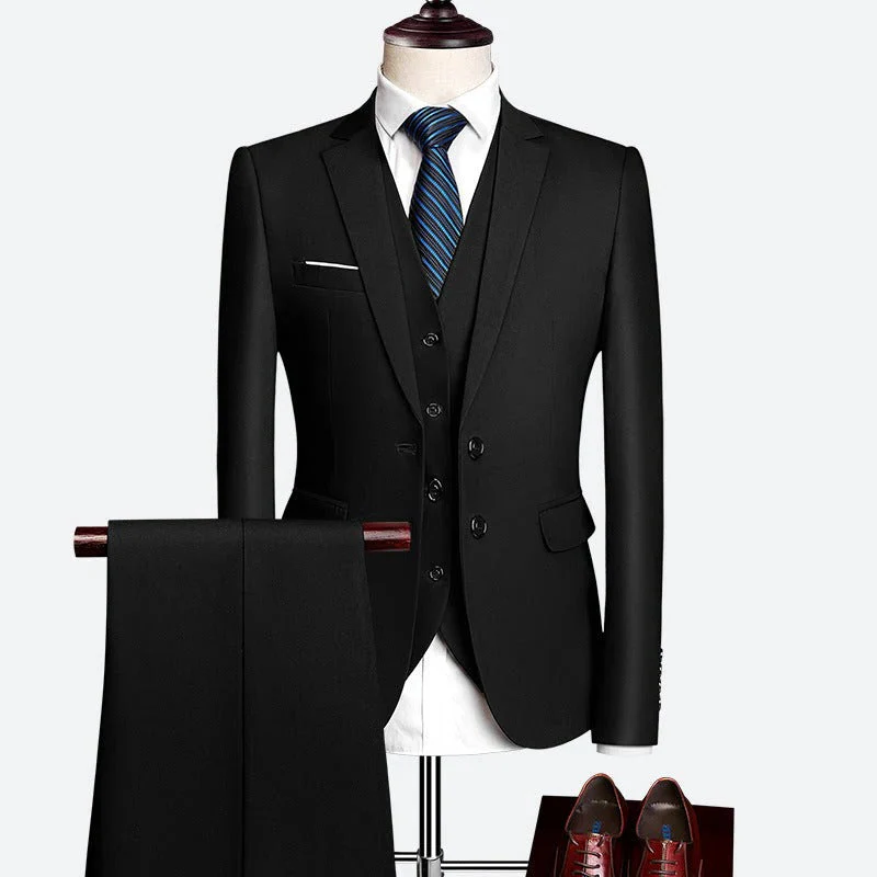 Theo | Men’s Spring 3-Piece Suit with Waistcoat - Image 3