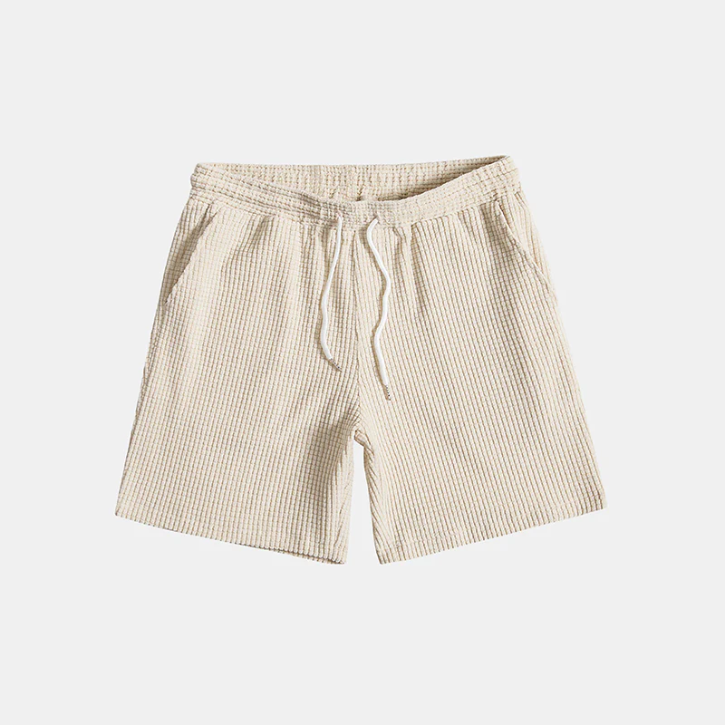Tommy | Men’s Casual Button-Up Shirt Shorts Two Piece Set with Drawstring - Image 4