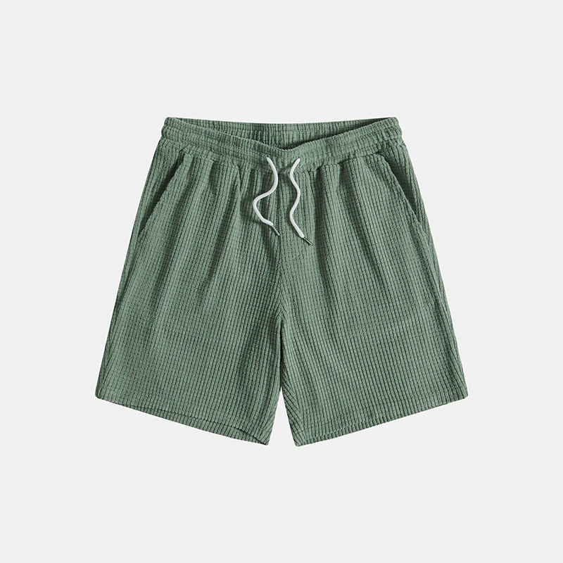 Tommy | Men’s Casual Button-Up Shirt Shorts Two Piece Set with Drawstring - Image 7
