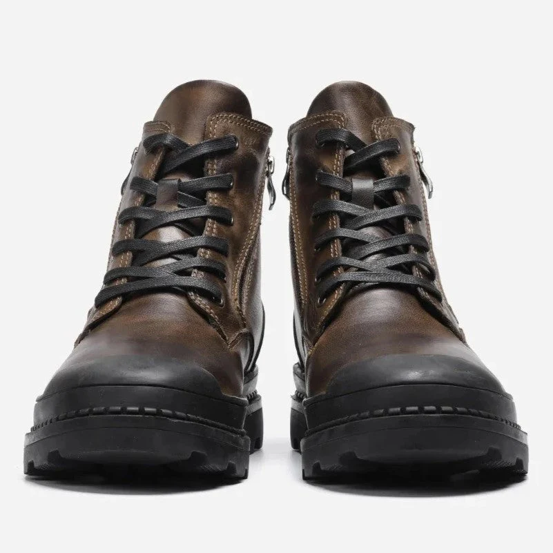 Zachary | Men’s Urban Ankle Boots with Side Zip - Image 6